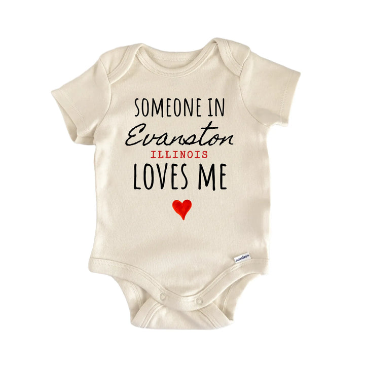 Evanston Illinois Baby Gift Baby Bodysuit