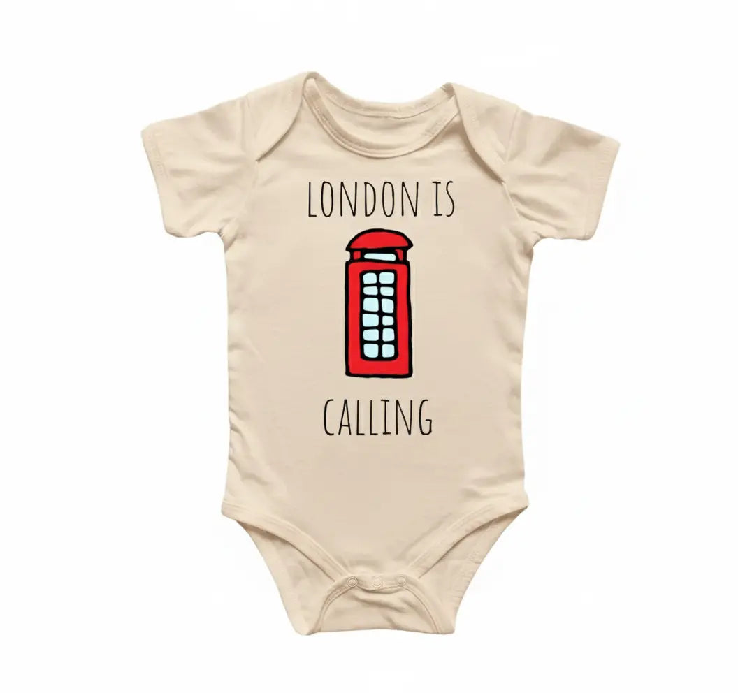 Telephone England London - Baby Boy Girl Clothes Infant Bodysuit Funny Cute Newborn  Funny Cute Onesie® | North Fork Forager LLC