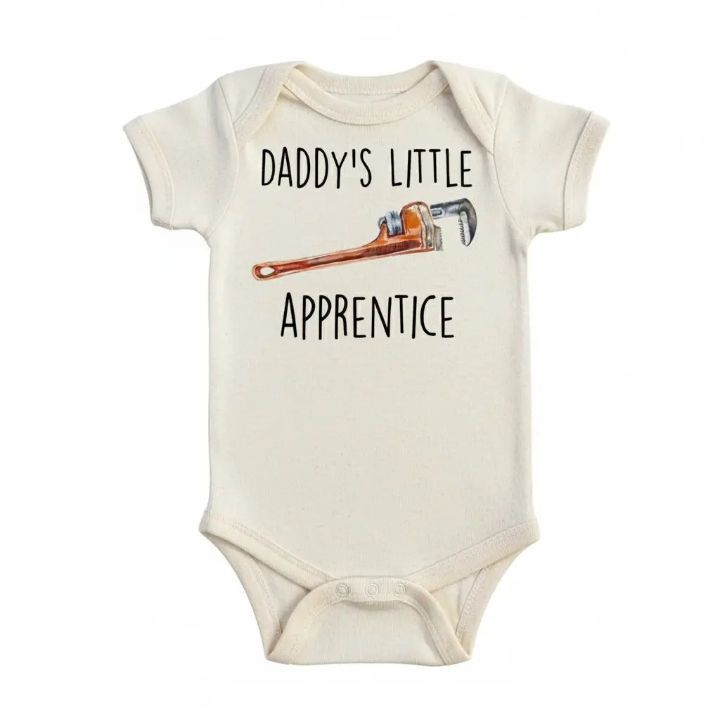 Plumber - Baby Boy Girl Clothes Infant Onesie® Funny Cute Newborn GS1  Funny Cute Onesie® | North Fork Forager LLC