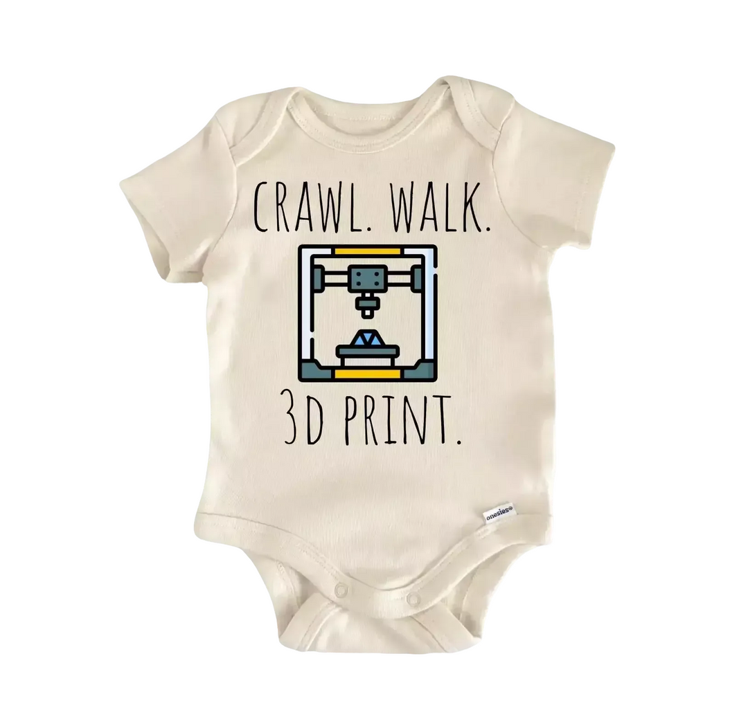 3d Printer - Baby Boy Girl Clothes Infant Bodysuit Funny Cute Newborn  Funny Cute Onesie® | North Fork Forager LLC