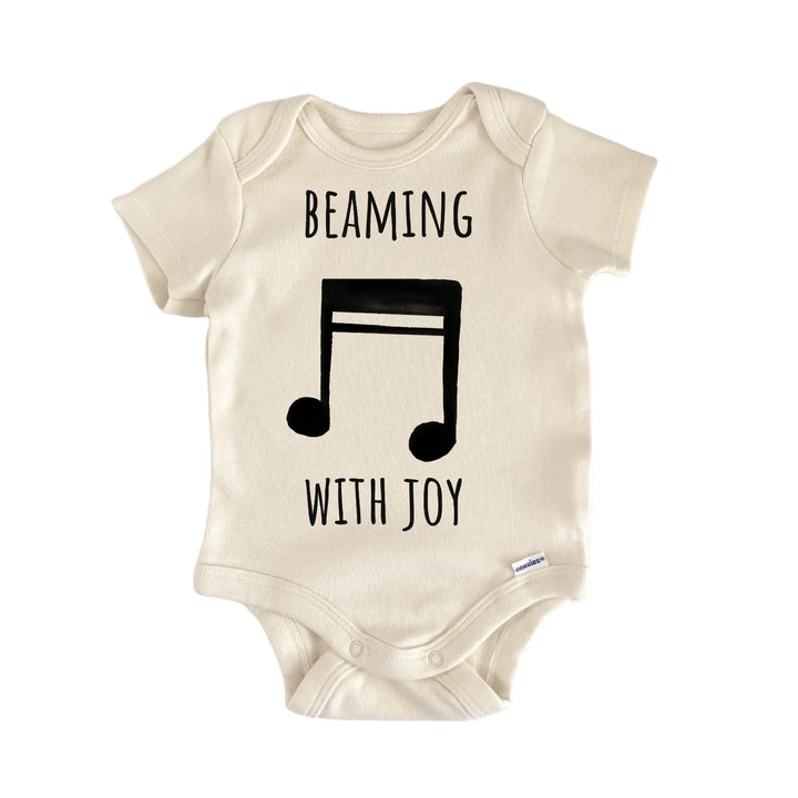 Musical Note Piano Beam Keyboard Baby Gift Baby Bodysuit