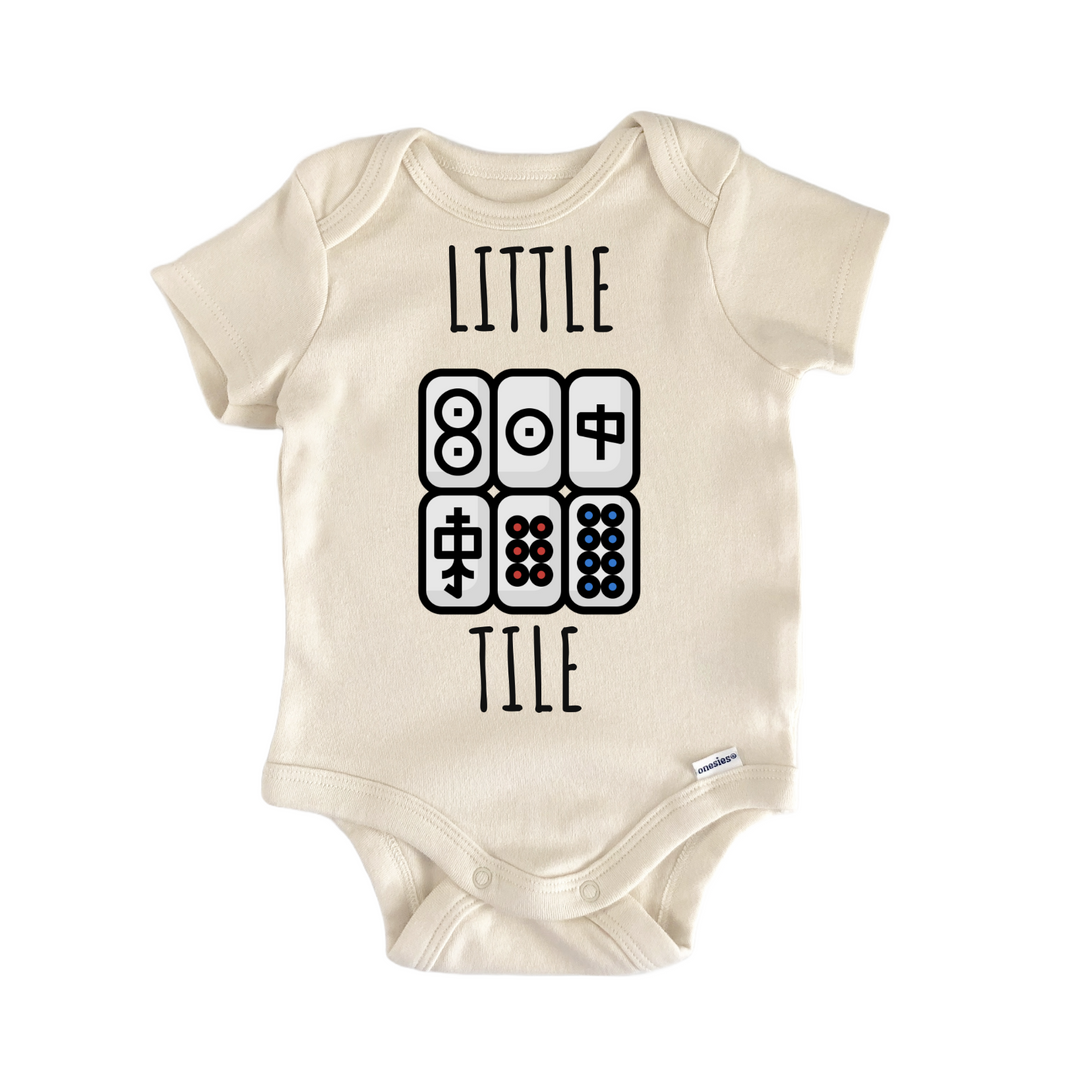 Mahjong Tile Boardgame Baby Gift Baby Onesie®