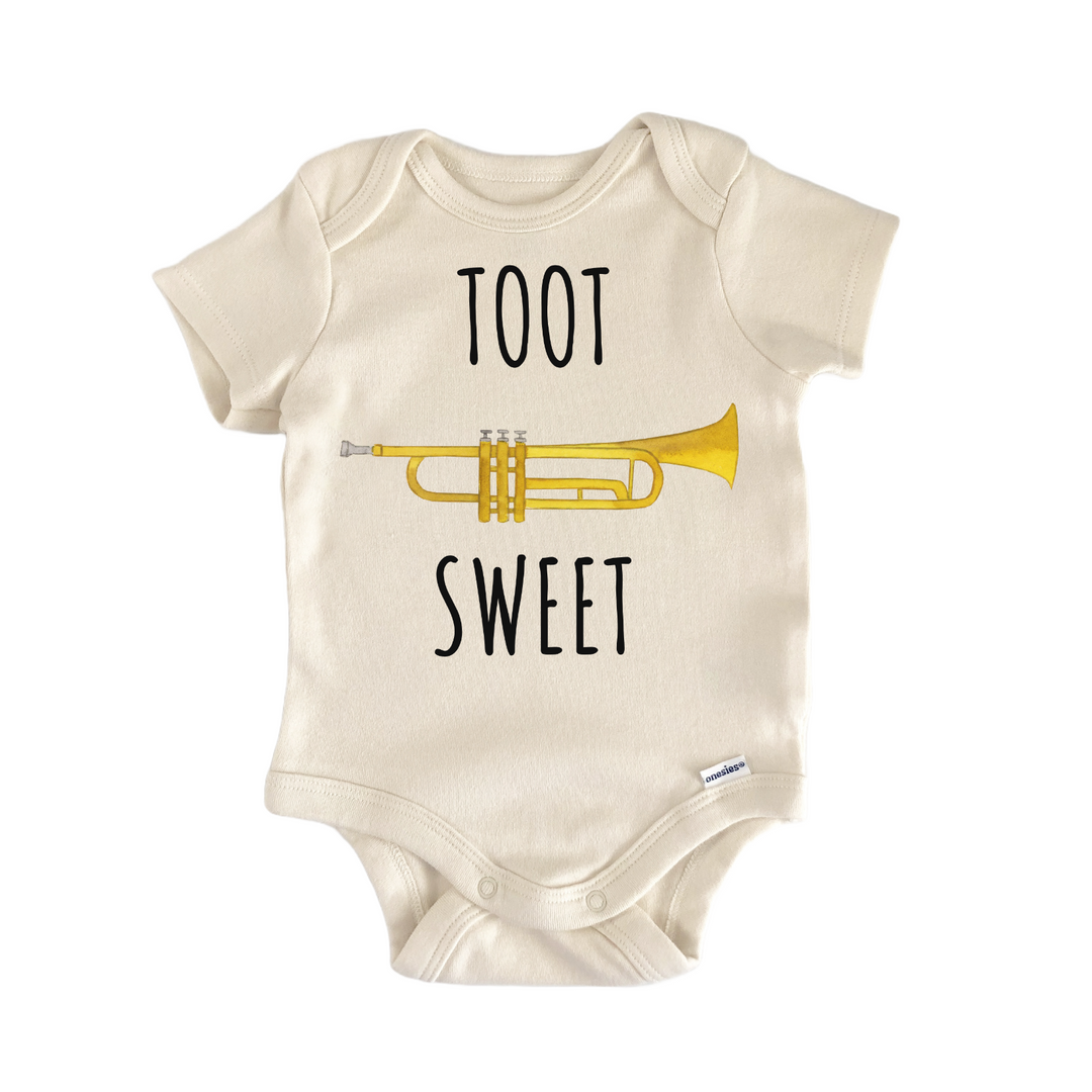 Trumpet Marching Band Toot Brass Baby Gift Baby Onesie®