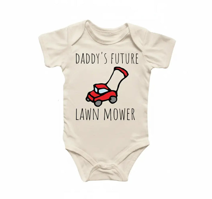 Lawnmower Lawn Care - Baby Boy Girl Clothes Infant Bodysuit Funny Cute Newborn  Funny Cute Onesie® | North Fork Forager LLC