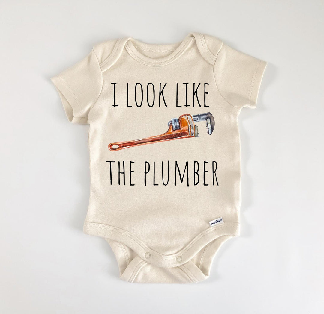 Plumber Plumbing - Baby Boy Girl Clothes Infant Bodysuit Funny Cute Newborn  Funny Cute Onesie® | North Fork Forager LLC