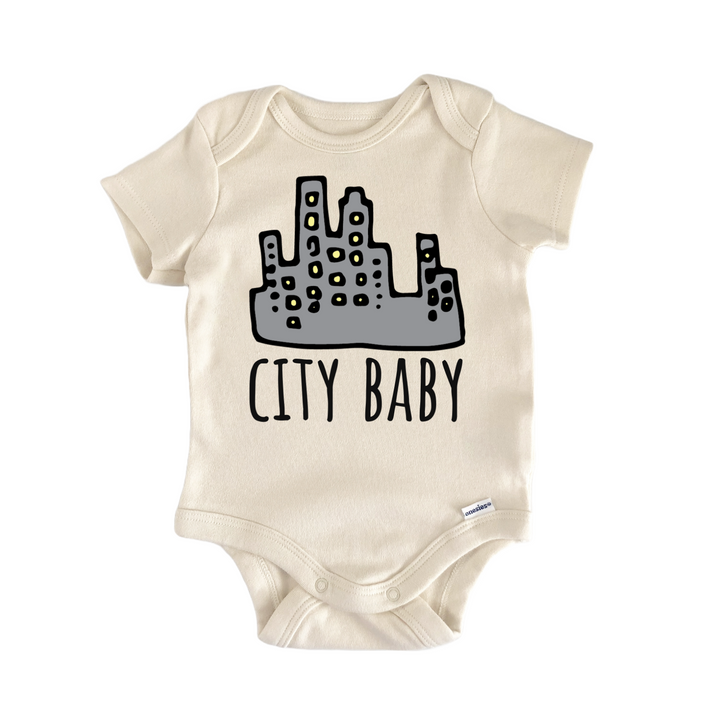 City Baby Skyscraper Urban Baby Gift Baby Onesie®