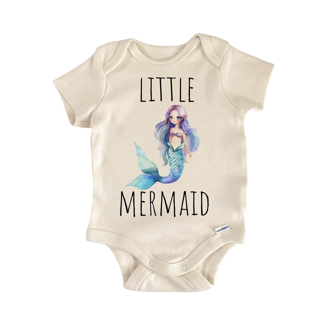 Mermaid Ocean - Baby Boy Girl Clothes Infant Bodysuit Funny Cute Newborn  Funny Cute Onesie® | North Fork Forager LLC