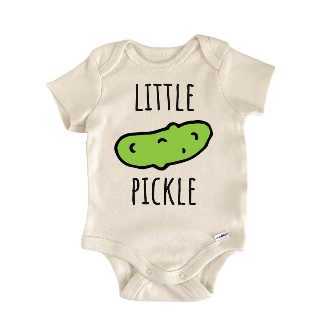 Cucumber Little Pickle Vegetable Baby Gift Baby Bodysuit