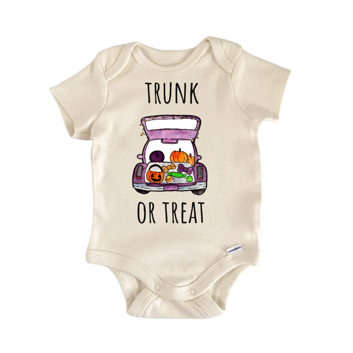 Trunk Or Treat Halloween Baby Gift Baby Bodysuit