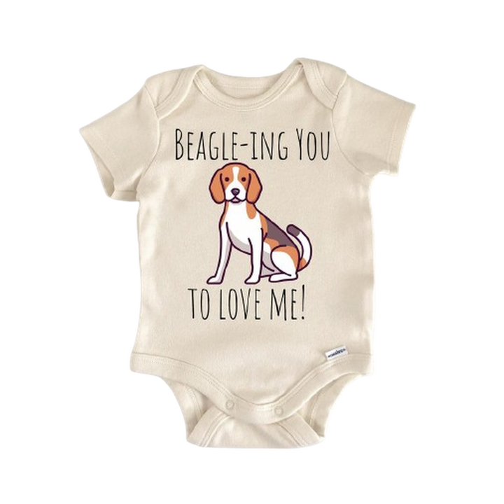Beagle Dog Rabbit Hunter - Baby Boy Girl Clothes Infant Bodysuit Funny Cute Newborn  Funny Cute Onesie® | North Fork Forager LLC
