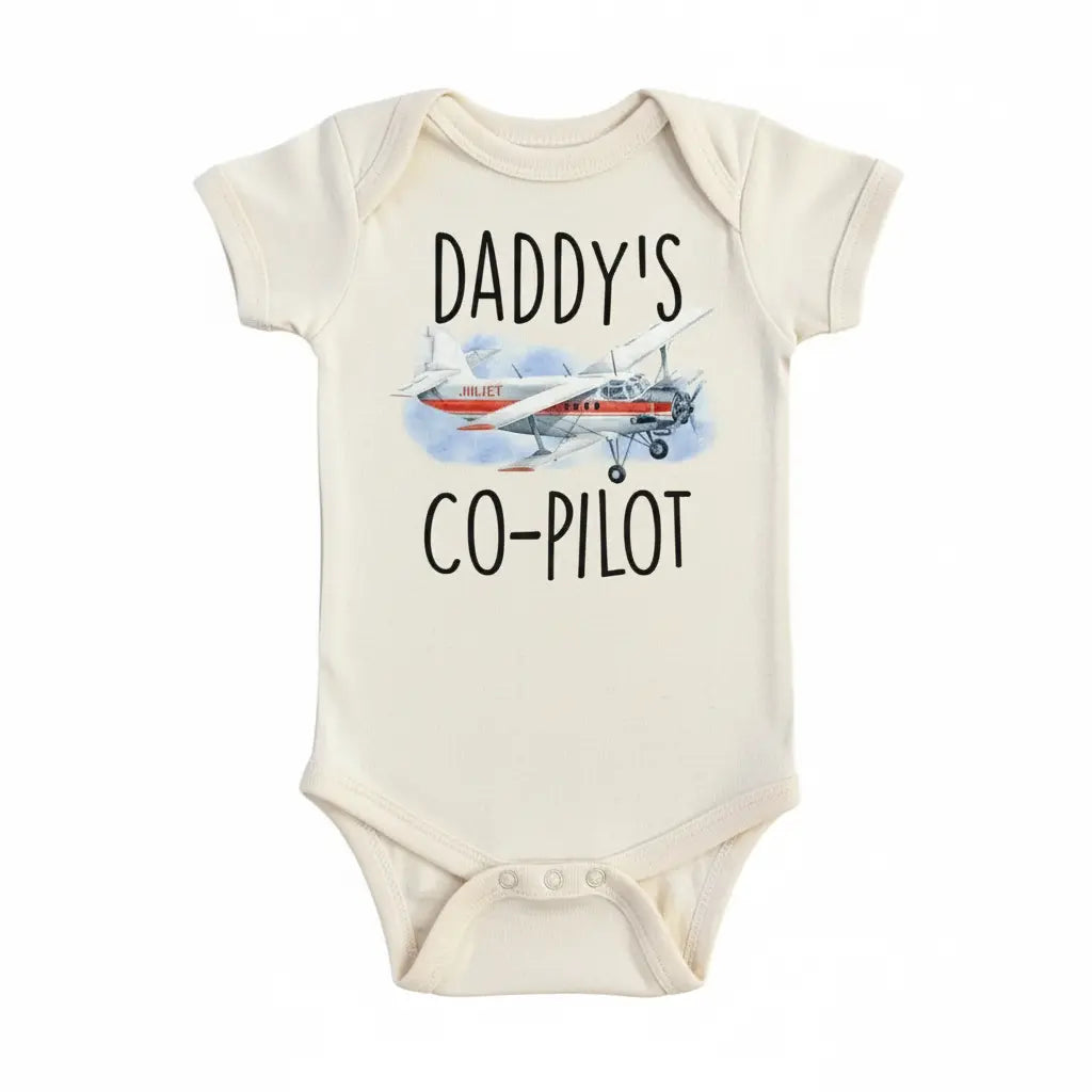 Pilot Copilot Red - Baby Boy Girl Clothes Infant Bodysuit Funny Cute Newborn  Funny Cute Onesie® | North Fork Forager LLC