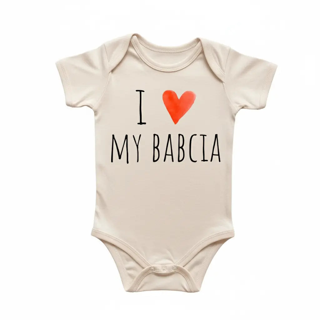 Babcia Poland - Baby Boy Girl Clothes Infant Bodysuit Funny Cute Newborn  Funny Cute Onesie® | North Fork Forager LLC