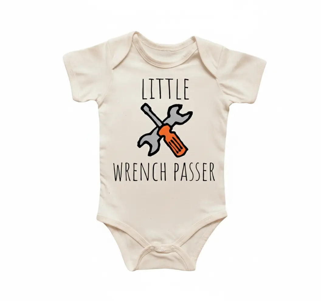 Mechanic Mechanical Tools - Baby Boy Girl Clothes Infant Bodysuit Funny Cute Newborn  Funny Cute Onesie® | North Fork Forager LLC