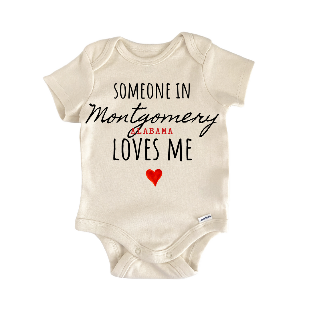 Montgomery Alabama Baby Gift Baby Onesie®