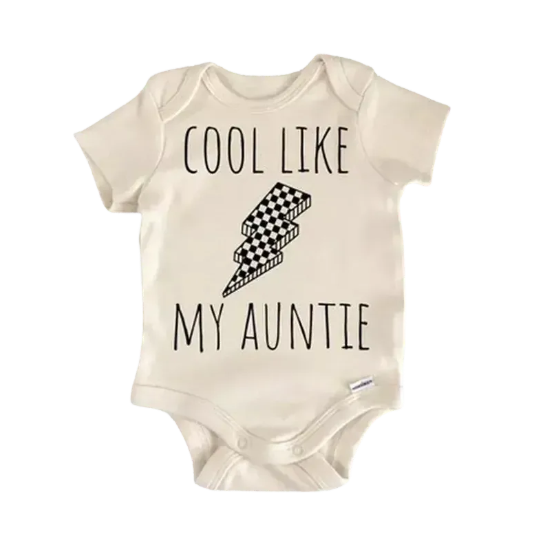 Cool Aunt Auntie - Baby Boy Girl Clothes Infant Bodysuit Funny Cute Newborn  Funny Cute Onesie® | North Fork Forager LLC