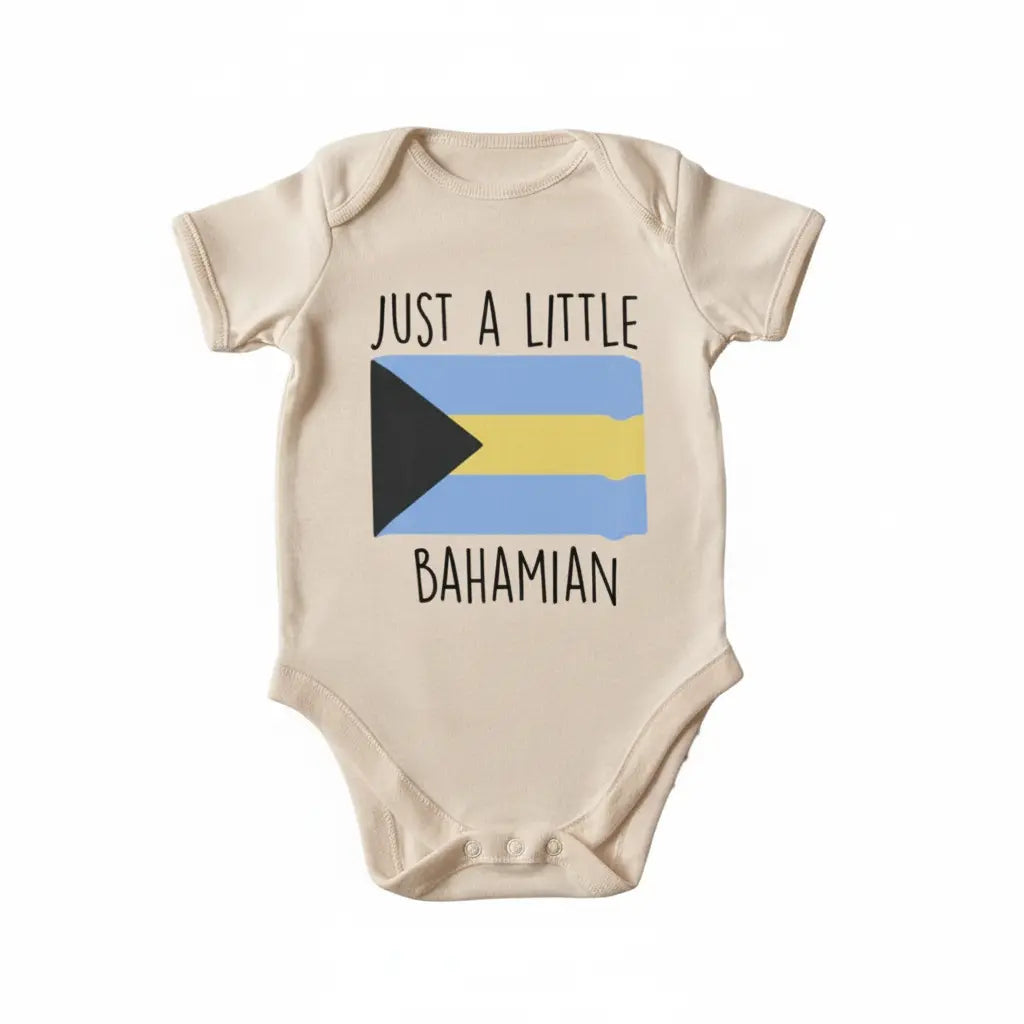 Bahamas  Bahamian - Baby Boy Girl Clothes Infant Bodysuit Funny Cute Newborn  Funny Cute Onesie® | North Fork Forager LLC