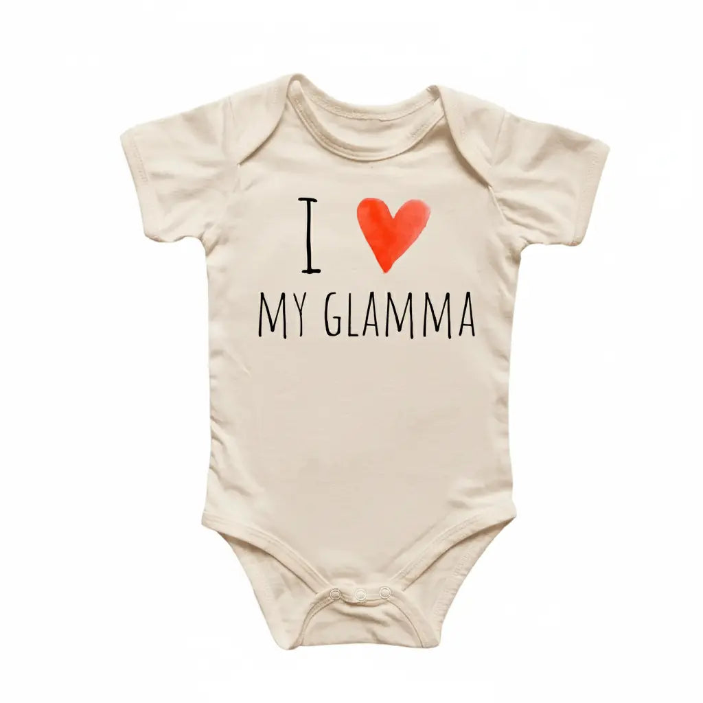 Glamma Grandma - Baby Boy Girl Clothes Infant Bodysuit Funny Cute Newborn  Funny Cute Onesie® | North Fork Forager LLC