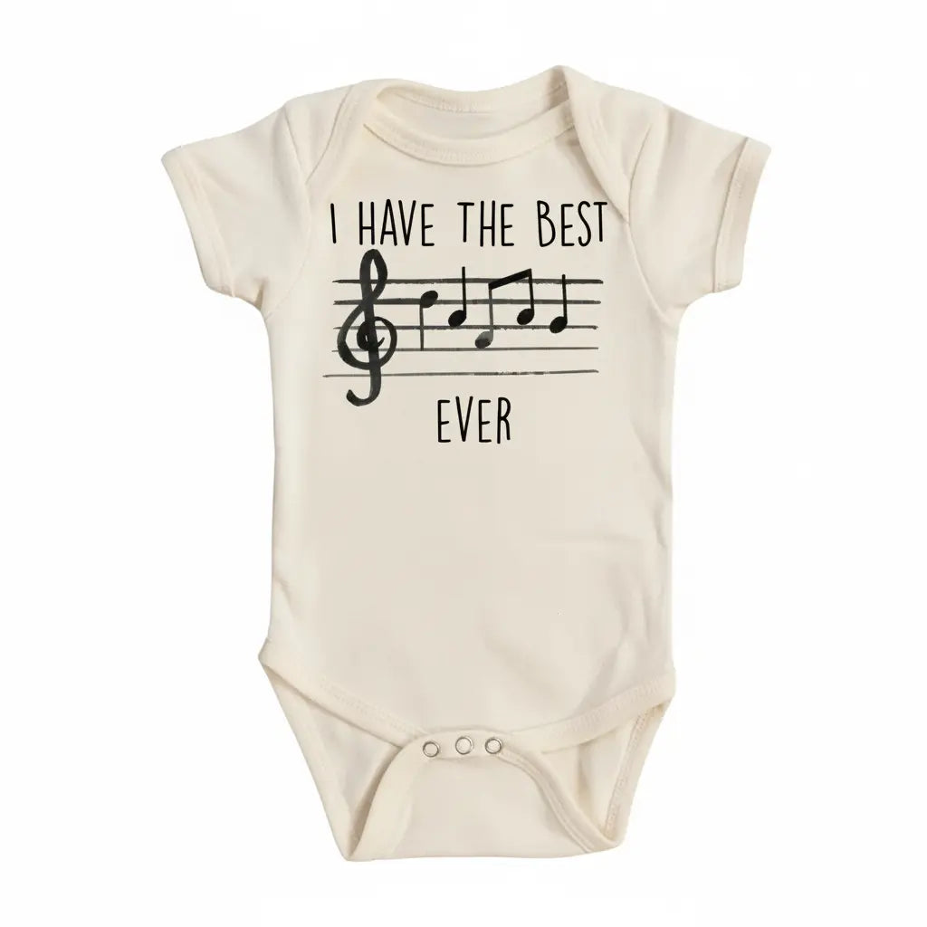 Best Dad Musician - Baby Boy Girl Clothes Infant Bodysuit Funny Cute Newborn  Funny Cute Onesie® | North Fork Forager LLC