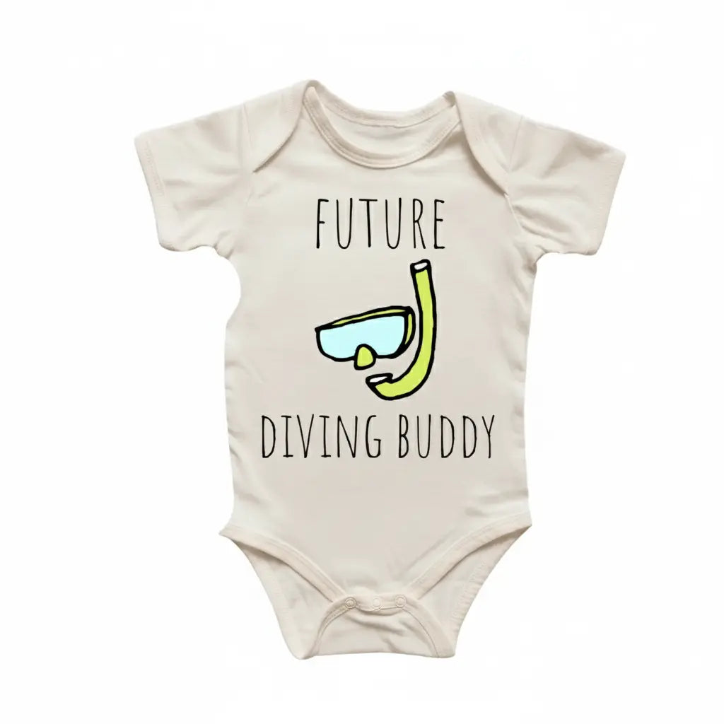 Snorkel Snorkel Diver - Baby Boy Girl Clothes Infant Bodysuit Funny Cute Newborn  Funny Cute Onesie® | North Fork Forager LLC