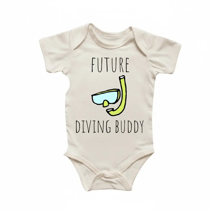 Snorkel Snorkel Diver - Baby Boy Girl Clothes Infant Bodysuit Funny Cute Newborn  Funny Cute Onesie® | North Fork Forager LLC