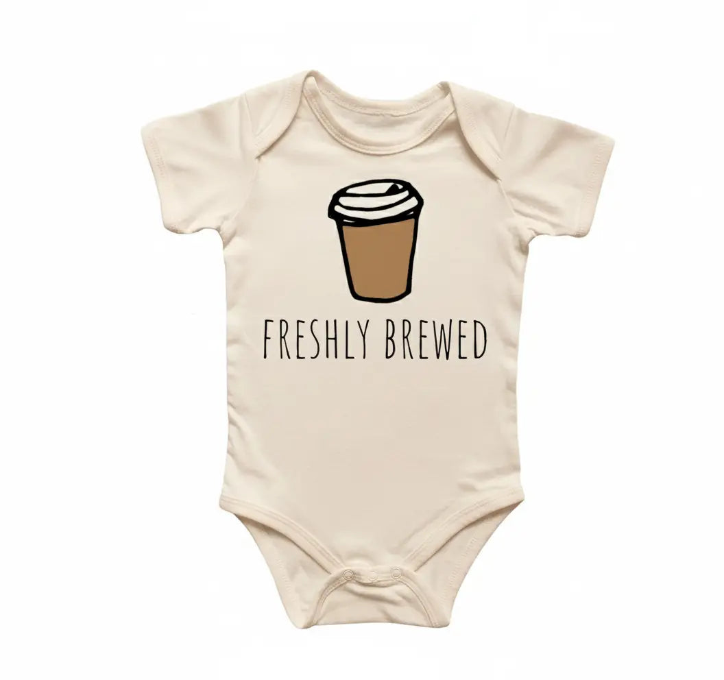 Coffee Cup - Baby Boy Girl Clothes Infant Bodysuit Funny Cute Newborn  Funny Cute Onesie® | North Fork Forager LLC