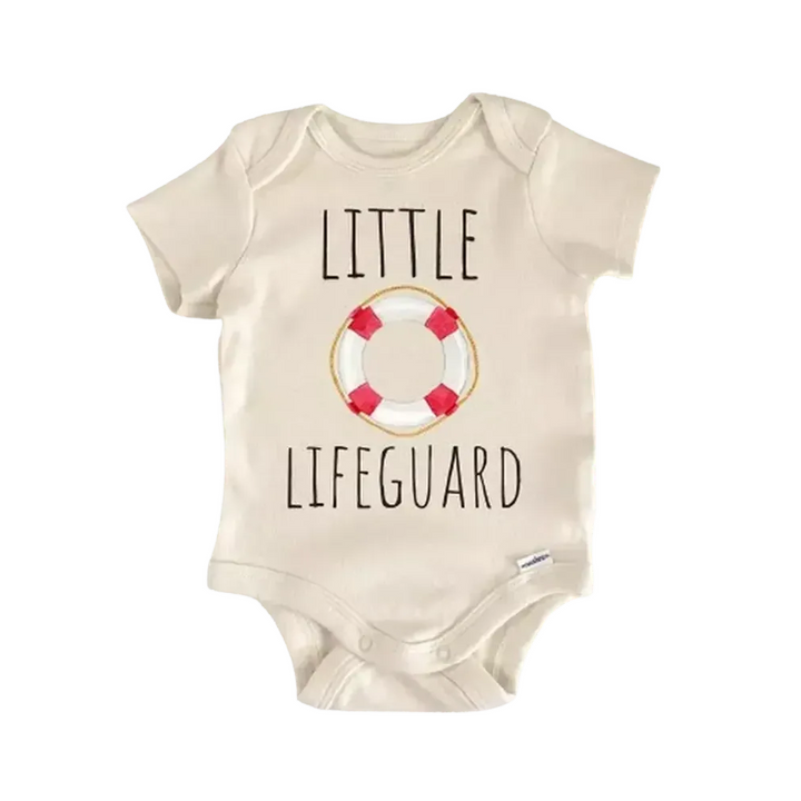 Little Lifeguard Beach - Baby Boy Girl Clothes Infant Bodysuit Funny Cute Newborn  Funny Cute Onesie® | North Fork Forager LLC