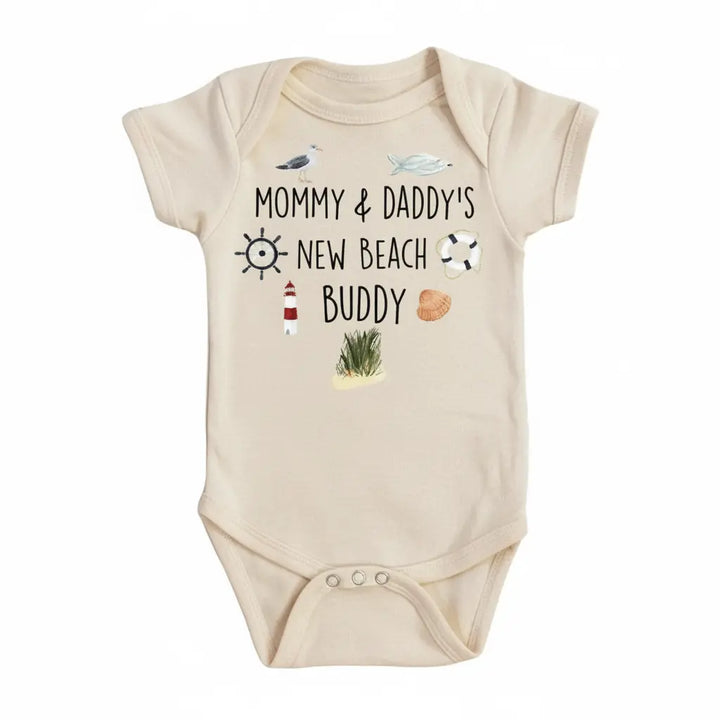 Beach Buddy Icons - Baby Boy Girl Clothes Infant Onesie® Funny Cute Newborn GS1  Funny Cute Onesie® | North Fork Forager LLC