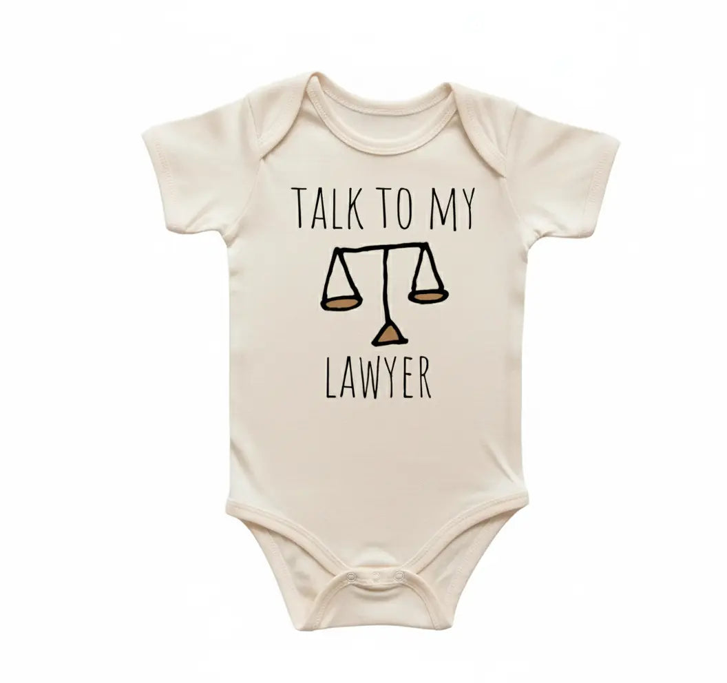 Lawyer - Baby Boy Girl Clothes Infant Bodysuit Funny Cute Newborn 6  Funny Cute Onesie® | North Fork Forager LLC