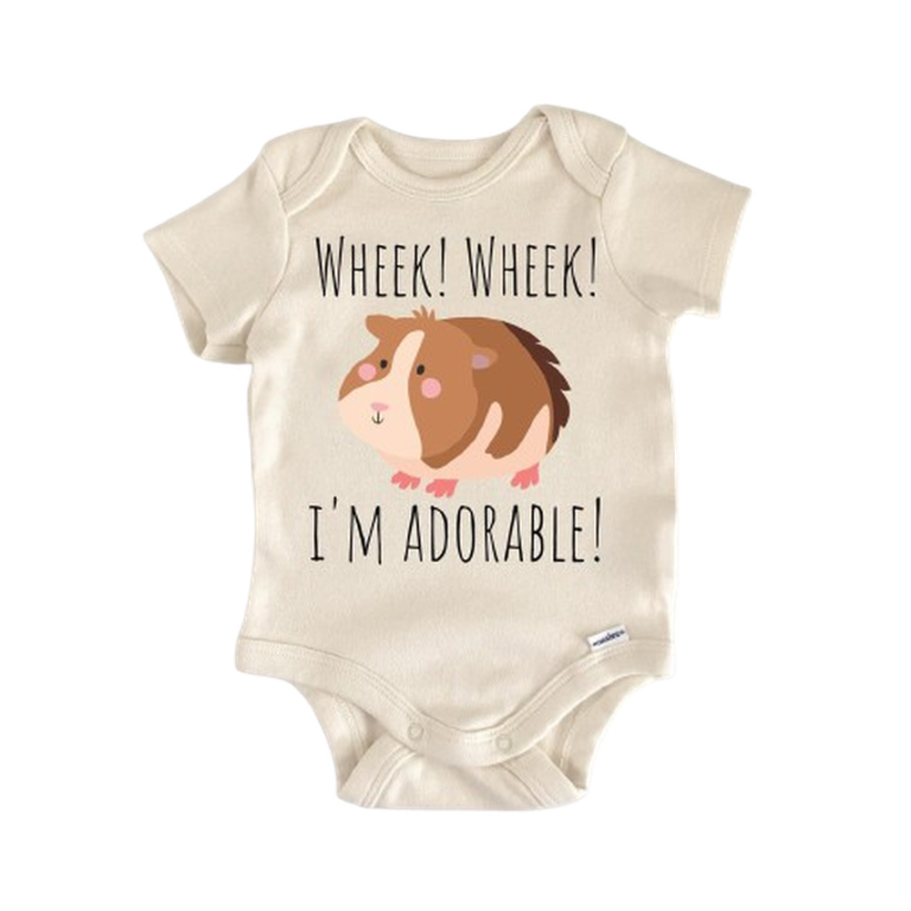Guinea Pig Hamster Rodent - Baby Boy Girl Clothes Infant Bodysuit Funny Cute Newborn  Funny Cute Onesie® | North Fork Forager LLC