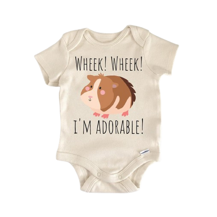 Guinea Pig Hamster Rodent - Baby Boy Girl Clothes Infant Bodysuit Funny Cute Newborn  Funny Cute Onesie® | North Fork Forager LLC
