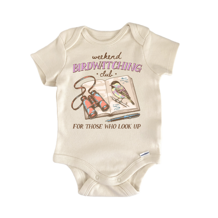 Birdwatching Bird Watching Binoculars Baby Gift Baby Onesie®
