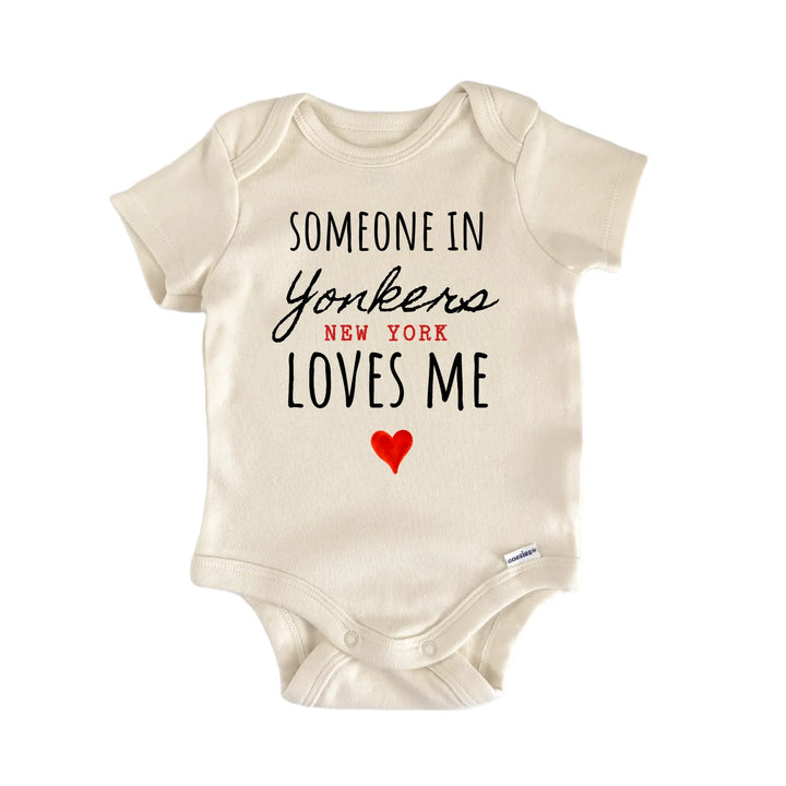 Yonkers New York Baby Gift Baby Bodysuit