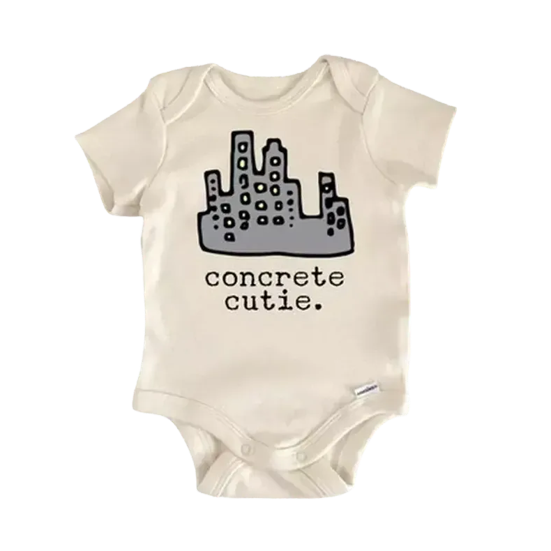 City Metropolitan  - Baby Boy Girl Clothes Infant Bodysuit Funny Cute  Funny Cute Onesie® | North Fork Forager LLC