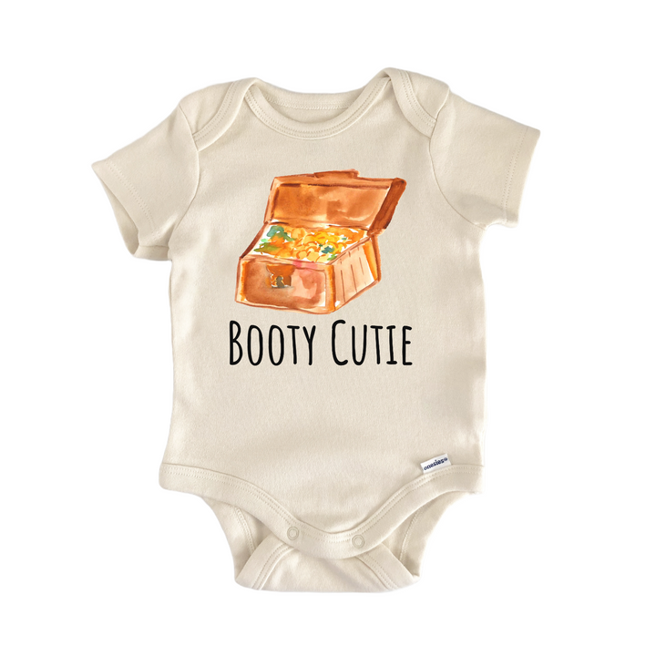 Booty Cutie Pirate Treasure Baby Gift Baby Onesie®