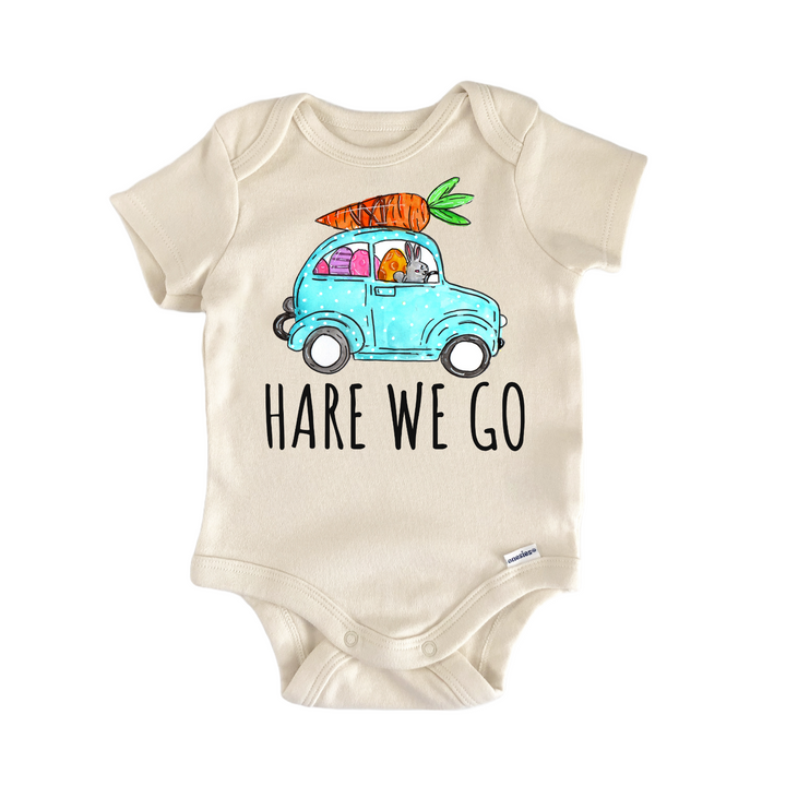 Rabbit Hare Easter Bunny Car Baby Gift Baby Onesie®