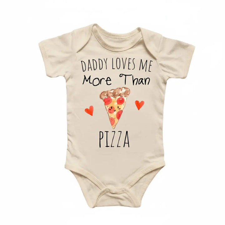 Pizza Love - Baby Boy Girl Clothes Infant Onesie® Funny Cute Newborn GS1  Funny Cute Onesie® | North Fork Forager LLC