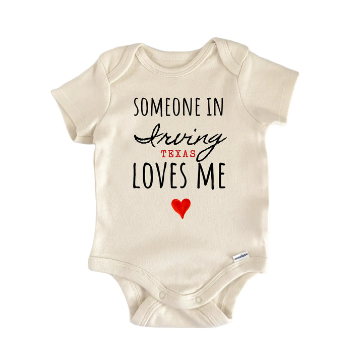 Irving Texas Baby Gift Baby Bodysuit