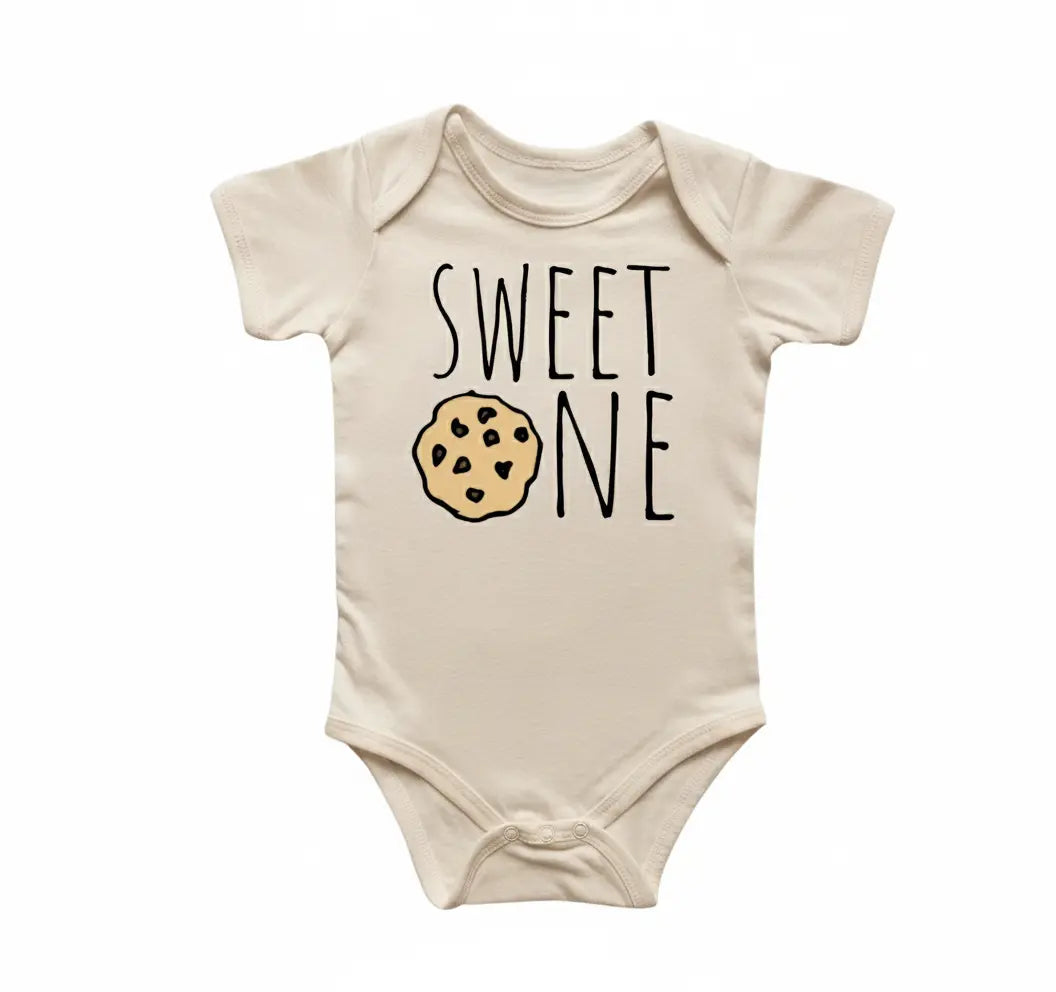 Sweet One Cookie Birthday - Baby Boy Girl Clothes Infant Onesie® Funny Cute Newborn GS1  Funny Cute Onesie® | North Fork Forager LLC