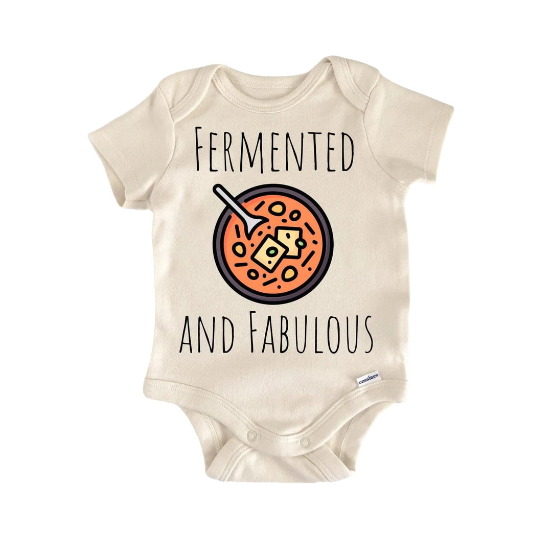 Kimchi Korea Foodie - Baby Boy Girl Clothes Infant Bodysuit Funny Cute  Funny Cute Onesie® | North Fork Forager LLC