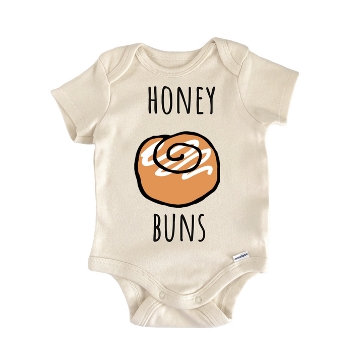 Honey Buns Cinnamon Roll Bakery Infant Gift Baby Onesie®