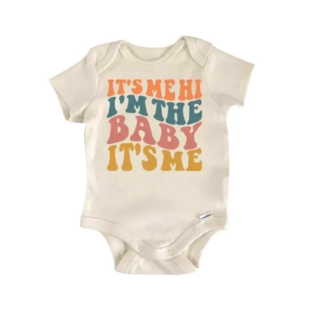 Its Me Hi Baby Taylor - Baby Boy Girl Clothes Infant Bodysuit Funny Cute Newborn  Funny Cute Onesie® | North Fork Forager LLC