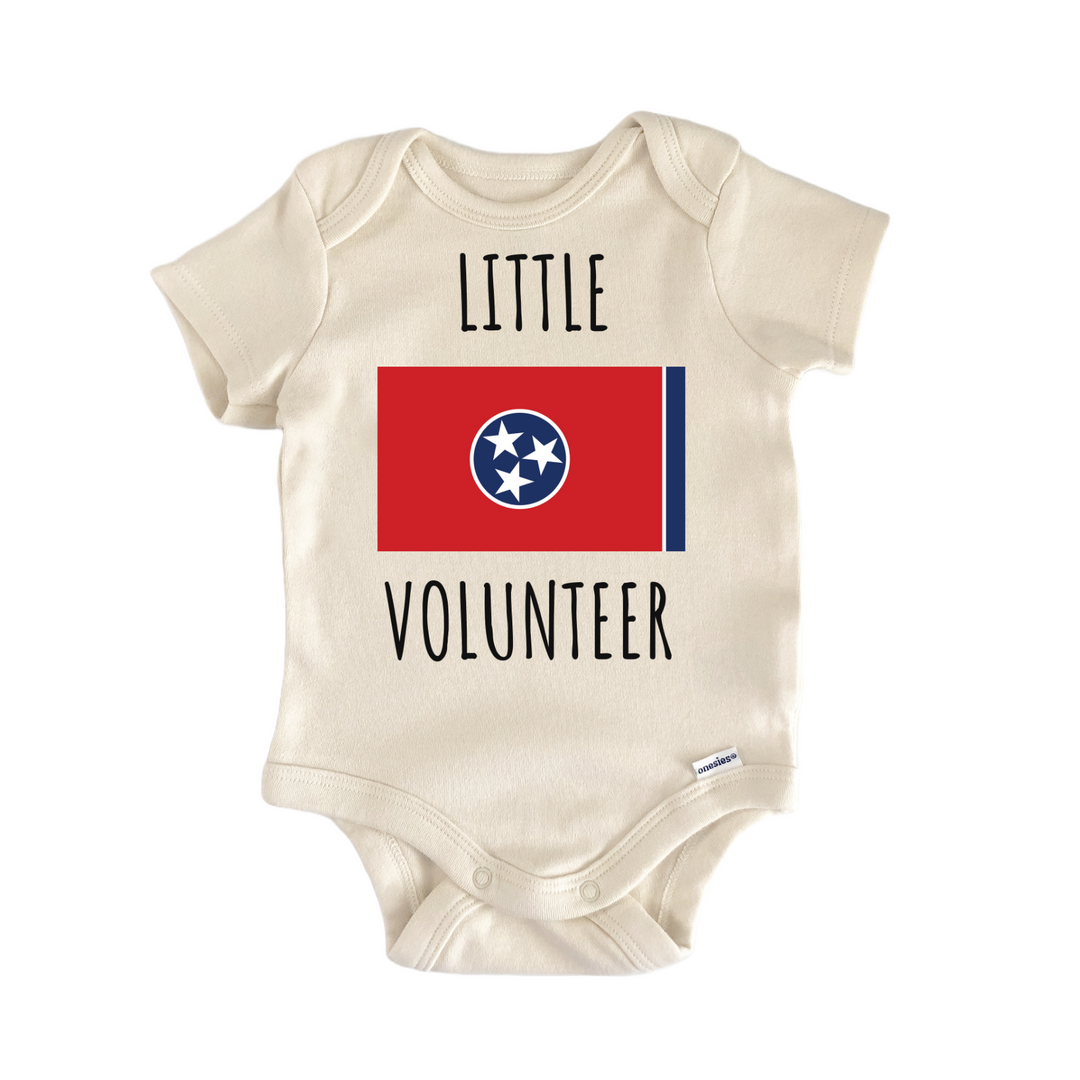 Tennessee Volunteer State Flag Baby Gift Baby Onesie®