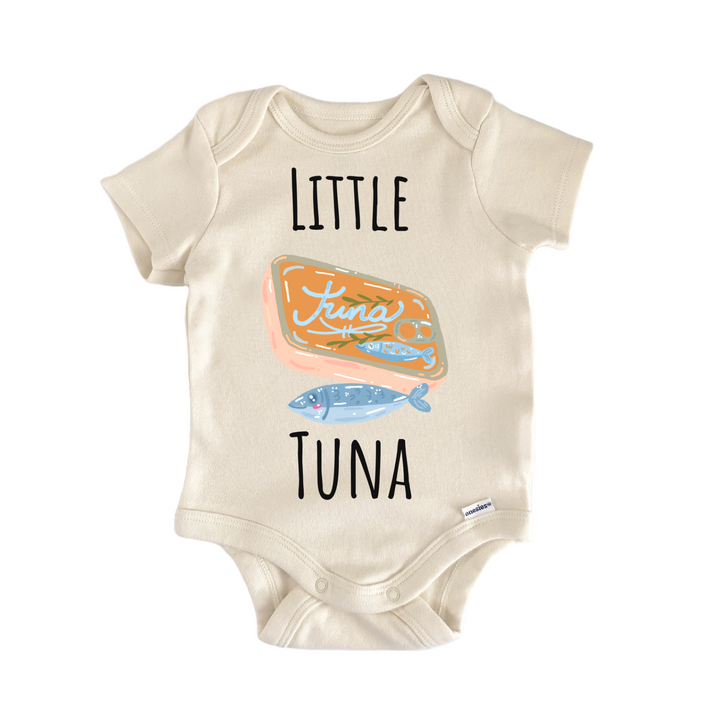 Little Tuna Fish Saltwater Seafood Baby Gift Baby Onesie®
