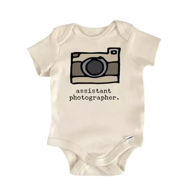 Photographer - Baby Boy Girl Clothes Infant Bodysuit Funny Cute Newborn  Funny Cute Onesie® | North Fork Forager LLC
