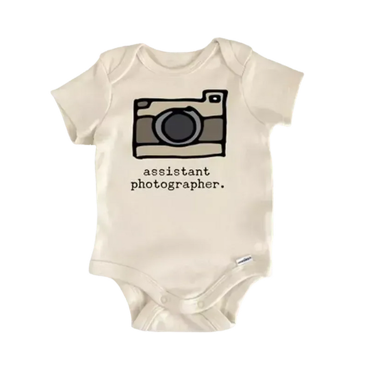 Photographer - Baby Boy Girl Clothes Infant Bodysuit Funny Cute Newborn  Funny Cute Onesie® | North Fork Forager LLC