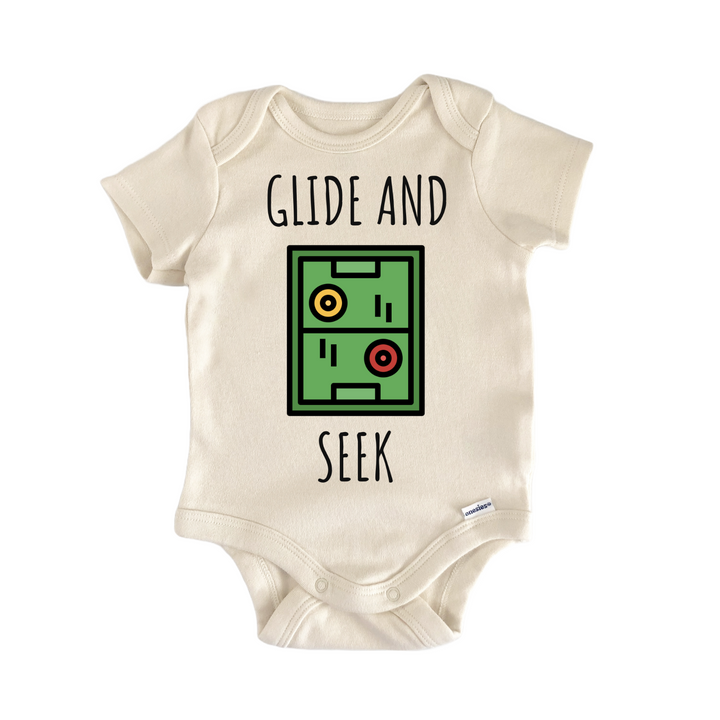 Air Hockey Tabletop Game Baby Gift Baby Onesie®