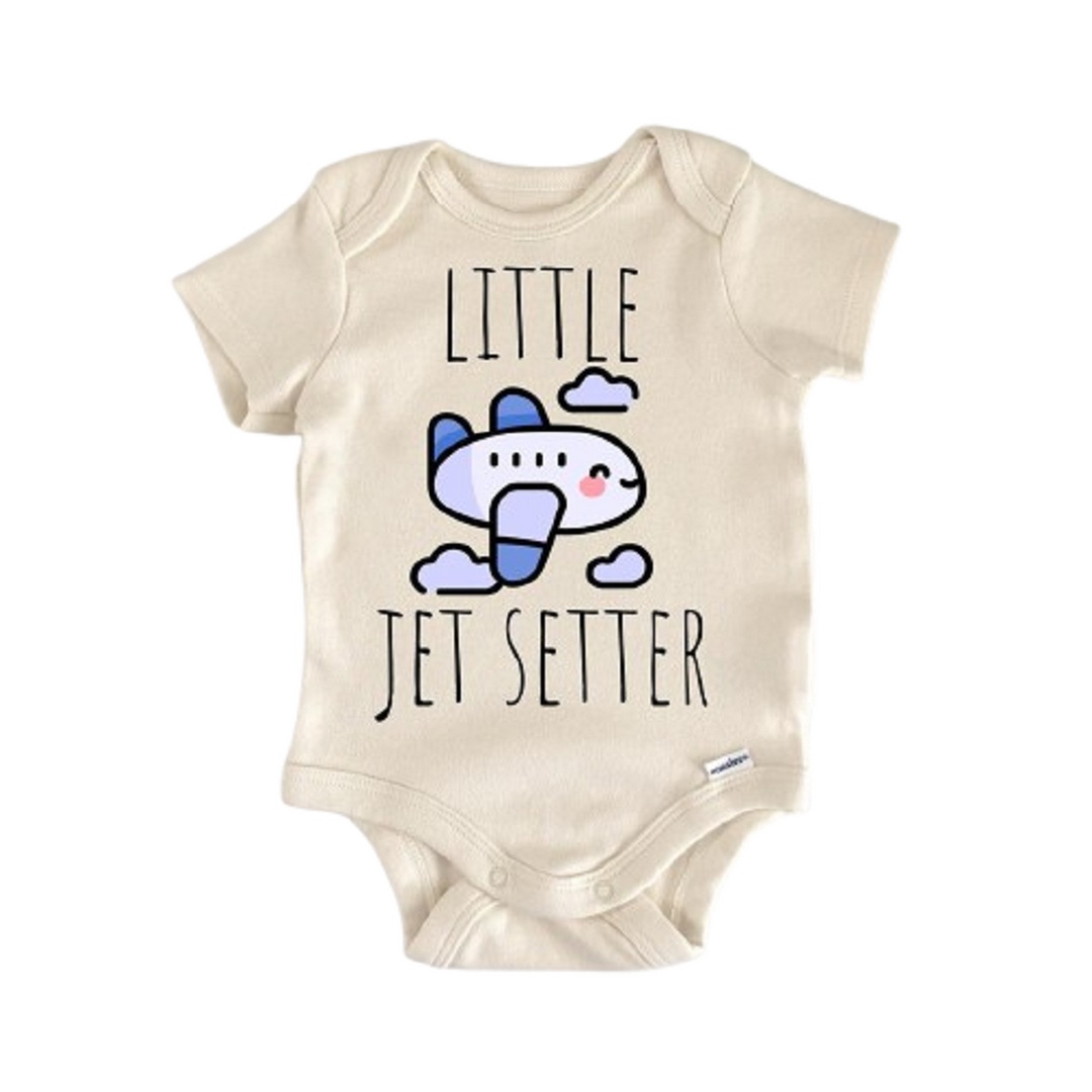 Airplane Pilot Copilot - Baby Boy Girl Clothes Infant Onesie® Funny Cute GS1  Funny Cute Onesie® | North Fork Forager LLC