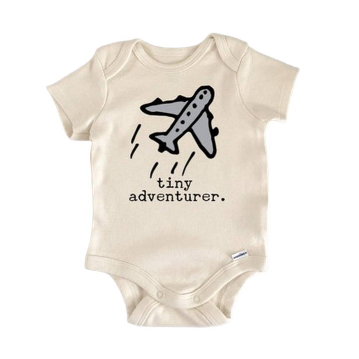 Airplane Travel Adventure - Baby Boy Girl Clothes Infant Bodysuit Funny Cute Newborn  Funny Cute Onesie® | North Fork Forager LLC
