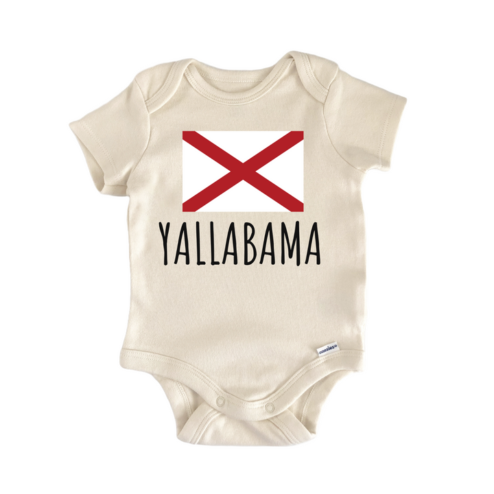 Alabama State Flag Baby Gift Baby Onesie®