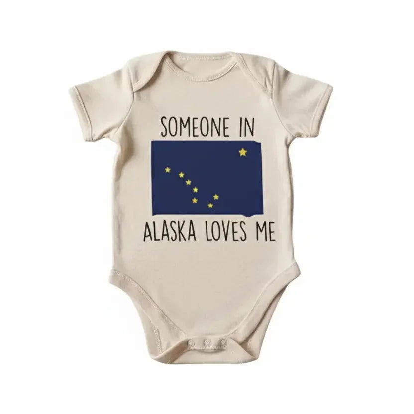 Alaska Flag - Baby Boy Girl Clothes Infant Bodysuit Funny Cute Newborn  Funny Cute Onesie® | North Fork Forager LLC